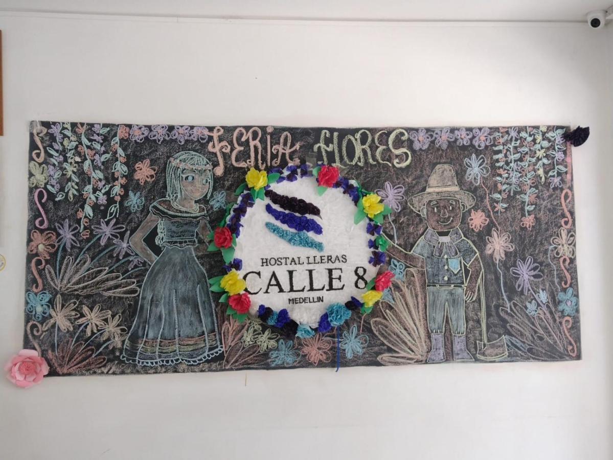 Hostal Lleras Calle 8 Medellín Buitenkant foto